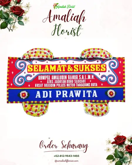 Papan Bunga Ucapan Selamat Soa