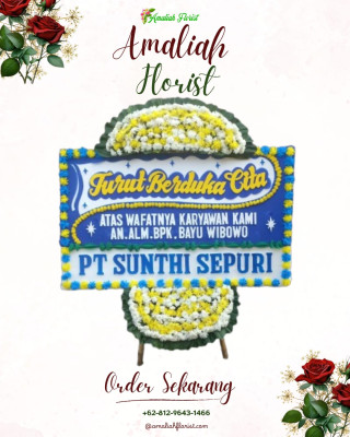 Papan Bunga Duka di Soa