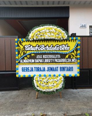 Papan Bunga Duka di Soa