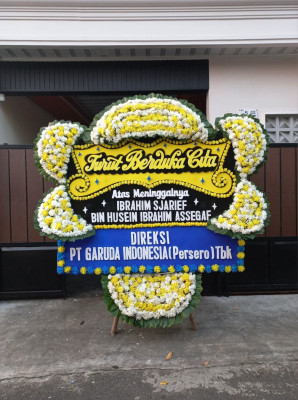 Papan Bunga Duka di Soa
