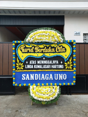 Papan Bunga Duka di Soa